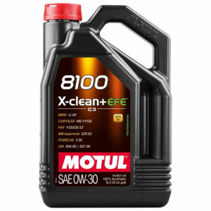 Olej 'Motul MOT8100030EFE5L' 8100 x-CLEAN+ EFE 0W30 5L