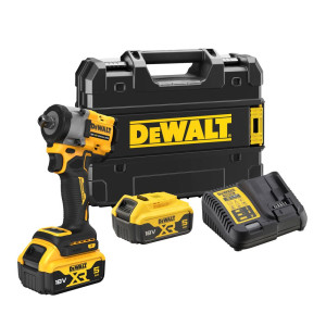 Klucz udarowy akumulatorowy DeWALT DCF922P2T-QW 18V XR Li-Ion, trzpień 1/2'', 610 Nm, 2 x 5.0Ah -walizka TSTAK