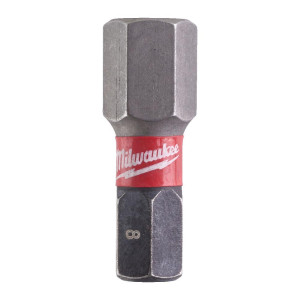Końcówka wkrętakowa udarowa 'Milwaukee 4932430898' Shockwave HEX8 25mm (2szt.)