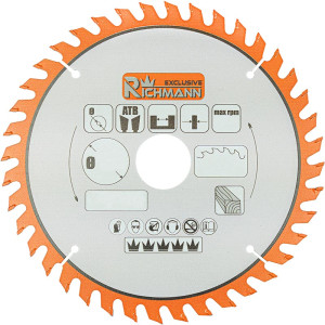 Piła tarczowa widiowa Richmann 350mm x 30 x 60 zębów