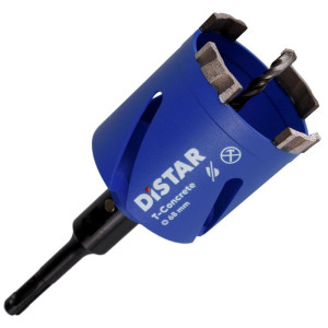 Wiertło koronowe (otwornica) do muru z widią Distar 17982091081 DDS-W T-Concrete 65mm SDS Plus