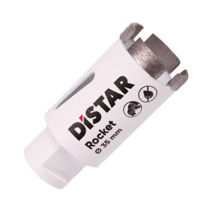 Wiertło koronowe (otwornica) diamentowe do szlifierki Distar 11109034018 DDS-W Rocket do płytek 35mm x 45mm - wiercenie na sucho