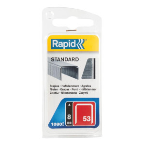 Zszywki tapicerskie Rapid RAPID-40109561 Standard typ 53 8mm 1080szt.