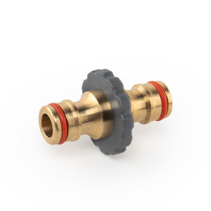 Nypel do łączenia szybkozłączy Bradas BRASS SOFT - MOSIĄDZ + antypoślizgowa powłoka BR-S2200