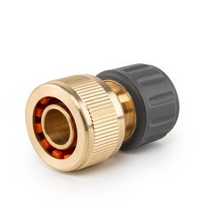 Szybkozłączka Bradas BRASS SOFT 3/4" ze stopem - MOSIĄDZ + antypoślizgowa powłoka BR-S2150