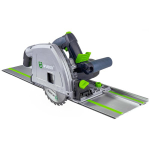 Zagłębiarka do drewna Wuber W57204 2400W, 160mm + 2x szyna 70cm