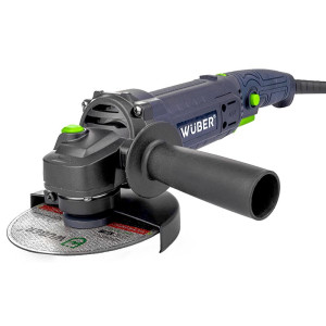 Szlifierka kątowa Wuber W27474 1200W, 125mm, regulacja obrotów (10 tarcz gratis)
