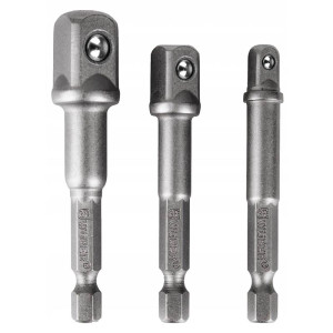 Zestaw adapterów do wkrętarki Wuber W00001 HEX 1/4''-3/8''-1/2''