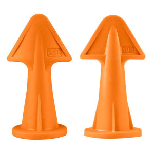 Końcówka do aplikacji silikonu Neo 56-016 2 aplikatory o różnych profilach