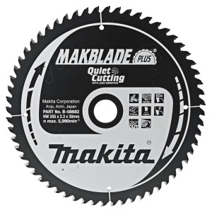Piła tarczowa Makita MakBlade Plus 255x30mm 60Z