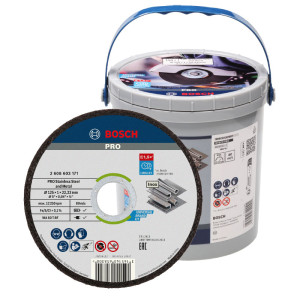 Tarcza do cięcia metalu Bosch 2608626113 PRO Inox 125 x 1,0mm (puszka 100szt.)