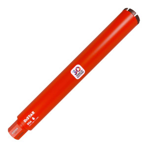 Wiertło koronowe (otwornica) diamentowe do wiertnicy 'Distar 10170085153' 62 x 450mm x 1 1/4" DDS-W UNC DLD RS6 - wiercenie na mokro