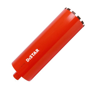 Wiertło koronowe (otwornica) diamentowe do wiertnicy 'Distar 10170085141' 162 x 450mm x 1 1/4" DDS-W UNC DLD RS6 - wiercenie na mokro