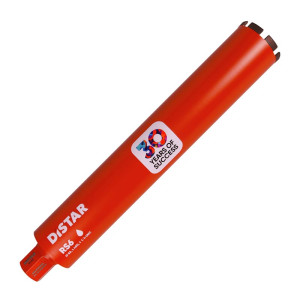 Wiertło koronowe (otwornica) diamentowe do wiertnicy 'Distar 10170085230' 82 x 450mm x 1 1/4" DDS-W UNC DLD RS6 - wiercenie na mokro