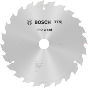 Piła tarczowa do drewna Bosch 2608640434 PRO Wood 254x2,0x30mm 24Z