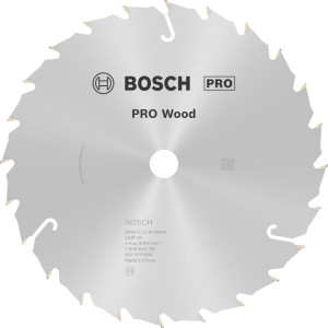 Piła tarczowa do drewna Bosch PRO Wood 184x2,2x16mm 24Z