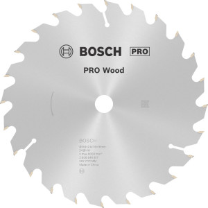 Piła tarczowa do drewna Bosch 2608640817 PRO Wood 184x2,6x16mm 24Z