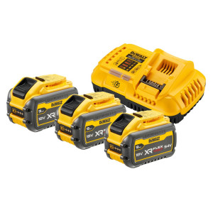Zestaw zasilający DeWALT 3x Akumulator 54V 9.0Ah