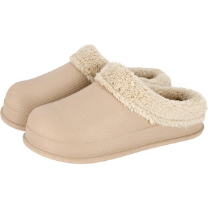 Buty chodaki Fluff beżowe z pianki EVA, rozmiar 38