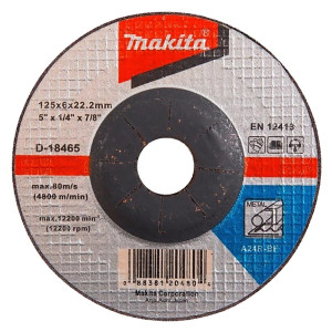 Tarcza do szlifowania metalu 'Makita D-18465' 125 x 6 x 22mm