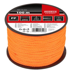 Sznurek murarski fluorescencyjny Modeco 100 mb