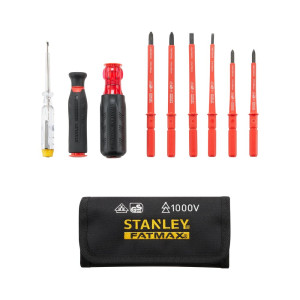 Zestaw wkrętaków Stanley FATMAX VDE Multi-bit 10 szt.