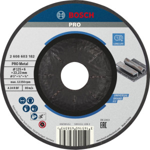 Tarcza do szlifowania metalu Bosch PRO 125 x 6,0mm