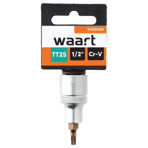 Nasadka Waart 1/2" z końcówką trzpieniową Torx z otworem