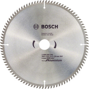Piła tarczowa Bosch Eco 254x3.0x30mm do aluminium