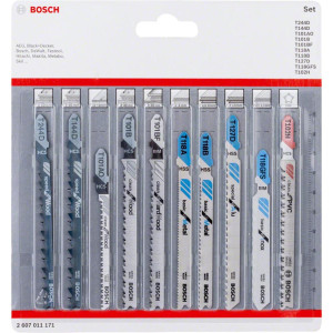 Zestaw brzeszczotów Bosch All in One 10 sztuk
