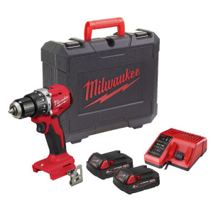 Wiertarko-wkrętarka udarowa 18V Milwaukee M18 BLPDRC-202C