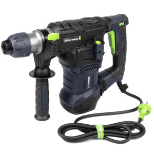 Młotowiertarka WUBER SDS-plus 1500W z uchwytem antywibracyjnym
