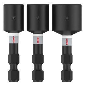 Zestaw końcówek magnetycznych Bosch 3cz. 8,10,13mm