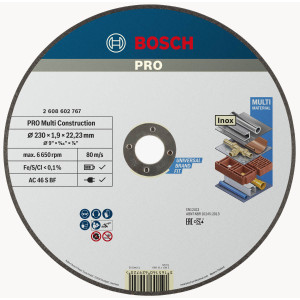 Tarcza uniwersalna Bosch Multi Construction 230 mm