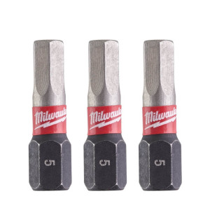 Końcówka wkrętakowa udarowa Milwaukee Shockwave HEX5 25mm