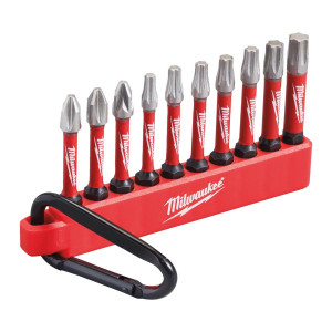 Zestaw końcówek udarowych Milwaukee SHOCKWAVE IMPACT DUTY 10szt.