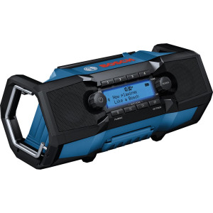 Radio budowlane akumulatorowe Bosch Professional 06014A3300 GPB18V-3SC, 18V, bluetooth, DAB+, IP54 (bez akumulatorów i ładowarki)