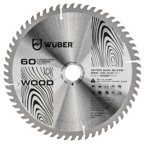 Tarcza piły WUBER 255x30mm 60Z do drewna i tworzyw