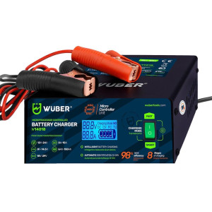 Prostownik mikroprocesorowy WUBER 10A 12V/24V 6-150Ah SMART