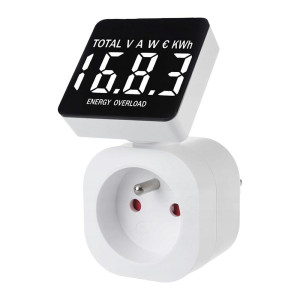 Miernik zużycia energii elektrycznej IP20 3680W