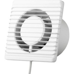 Wentylator łazienkowy AirRoxy A-01-091 Energy Planet 100 PS, fi 100mm, biały, z wyłącznikiem na przewodzie