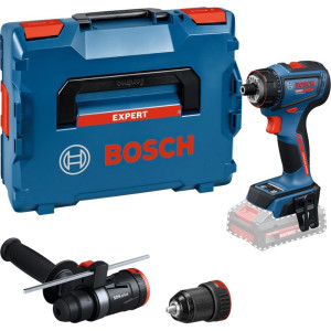 Wiertarko-wkrętarka akumulatorowa Bosch EXSR18V-90FC, 18V, 36/65Nm, walizka L-Boxx 136, uchwyt wymienny sds-plus GFA 18-H (bez akumulatora i ładowarki)