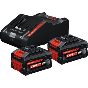 Bosch EXPERT 18V 2x 15Ah + ładowarka EXAL18V-160 zestaw