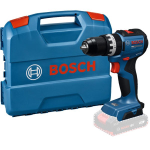 Wiertarko-wkrętarka akumulatorowa z udarem Bosch GSB 18V-52, 52Nm, 1.5-13mm bezszczotkowa 2x 2.0Ah - walizka L-Case