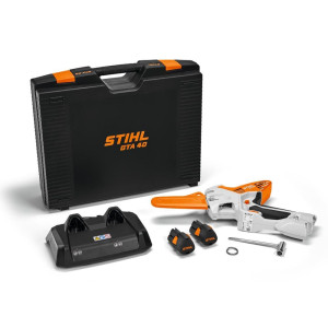 Pilarka łańcuchowa akumulatorowa Stihl GA040116918 GTA 40.0 SET 2 x 12V (zestaw z akumulatorem AS 2 - 4szt. i ładowarką AL 5-2)