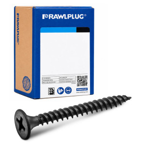 Wkręt fosfatowany do płyt G-K Rawl FS-3535plug do metalu 3,5 x 35mm (1000 szt.)