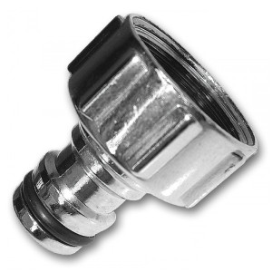 Przyłącze na kran z gwintem wewnętrznym Cynk-Chrom 1/2" Bradas CH-KT4013Z