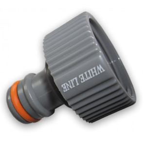 Przyłącze na kran 'Bradas White Line' z gwintem wewnętrznym 3/4" WL-2195