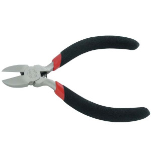 Szczypce boczne Modeco 125mm z gumową rączką