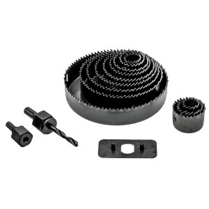 Zestaw wyrzynarek (otwornic) 'Ega Faster Tools 4734' 16szt. (19 - 127mm)